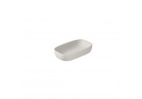 Countertop washbasin Galassia Dream white, 64 x 38 x 14 cm, without overflow, without tap hole