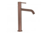 Washbasin faucet TRES Study Exclusive, standing, height 30,4 cm, black mat