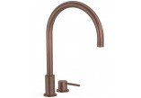 Washbasin faucet Tres Study Colors, single lever standing, height 373 mm - black brąz