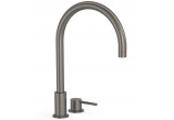 Washbasin faucet Tres Study Colors, single lever standing, height 373 mm - gold cava