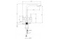 Kitchen faucet with pull-out spray - 2 rodzaje strumienia, Deante Lukrecja - Chrome 