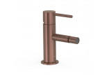Bidet mixer Tres Study Colors, standing, height 165mm, without pop, black mat