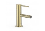 Bidet mixer Tres Study Colors, standing, height 165mm, without pop, black mat