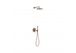 Shower set Tres Study-Colors, concealed, 2 wyjścia wody, Rapid-Box - czerń metalizowana