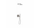 Set shower mixer Tres Therm-box, termostatycznej, concealed 2-drożnej - gold cava