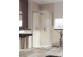 Corner shower cabin Huppe Aura door sliding 80x80 cm, wys. 190 cm, silver profile mat, transparent glass
