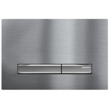 Flush button Geberit Sigma 10 front flushing for concealed cisterns UP320 - chrome/chrome mat/chrome