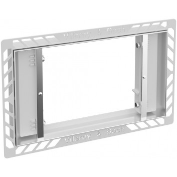 Flushing plate Villeroy & Boch ViConnect 205 x 145 x 22 mm white