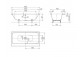 Steel bath Kaldewei Centro Duo 2 1135 180x80 cm - white