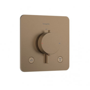 Mixer thermostatic Hansgrohe Ecostat Comfort S, do 2 odbiorników, concealed - chrome