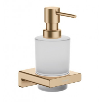 Soap dispenser w płynie Hansgrohe, gold
