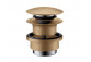 Set drain Push-Open do umywalek i bidetów Hansgrohe, black brushed chromee