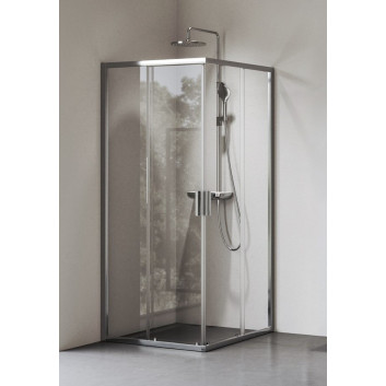 Panel fixed BLPS-90 Ravak Blix, satyna + transparent