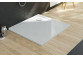 Square shower tray Sanplast B-M/SPACE S 90x90x1,5 biew, odlew mineral - white