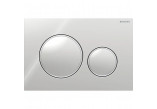 Flush button uruchamiający do WC Geberit Sigma 20 black/shiny chromee/black, 2 zakresy- sanitbuy.pl