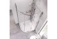 Shower cabin Ravak Blix Slim BLSRV2K+BLSRV2K, złożona z dwóch sztuk door prysznicowych, 90x90x195 cm, glass transparent z warstwą AntiCalc, profil shiny chromee
