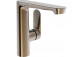 Washbasin faucet HansaGenesis with side handle mieszacza, standing, single lever - brushed steel