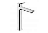 Single lever washbasin faucet 240 Fine without waste, Hansgrohe Logis - Chrome