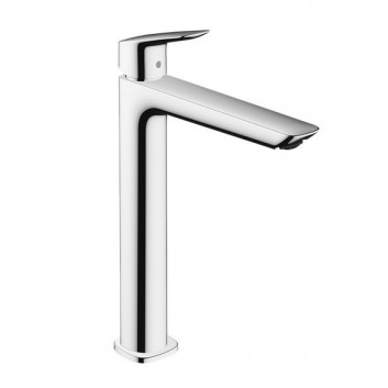 Single lever washbasin faucet 240 Fine without waste, Hansgrohe Logis - Chrome