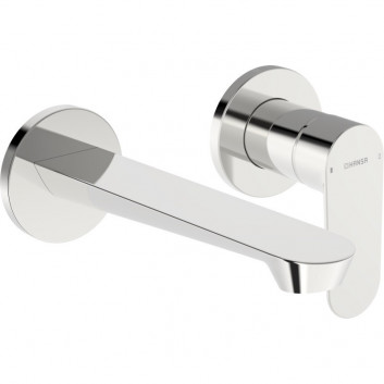 Washbasin faucet HansaGenesis with side handle mieszacza, standing, single lever - chrome