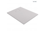 Oltens Bergytan shower tray rectangular 100x80 cm RockSurface - black 