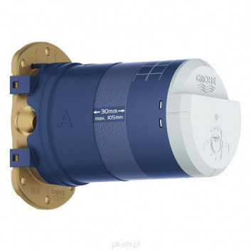 Shower mixer Grohe Essence wall mounted, single lever - warm sunset