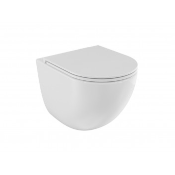 Corner bathtub Besco Avita Slim 170x75 cm, acrylic, right - white 