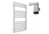 Grzejnik elektryczny Terma Dexter E 86x50 cm z grzałką MOA WiFi- color standardowy white