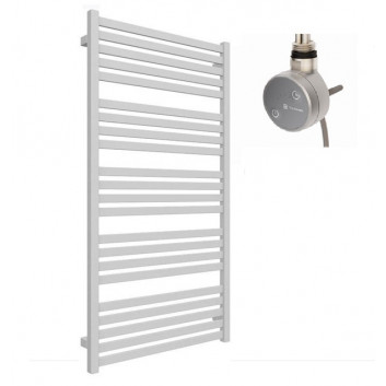 Grzejnik elektryczny Terma Dexter E 86x50 cm z grzałką MOA WiFi- color standardowy white