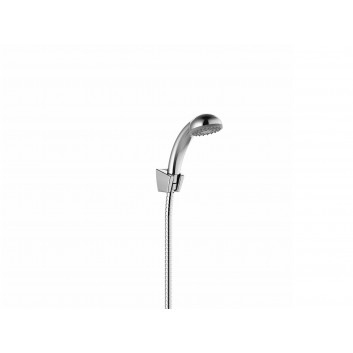 Shower set Ravak 902.00 zawierający wąż, płaską słuchawkę i wspornik - chrome