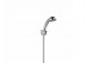 Shower set Ravak 902.00 zawierający wąż, płaską słuchawkę i wspornik - chrome