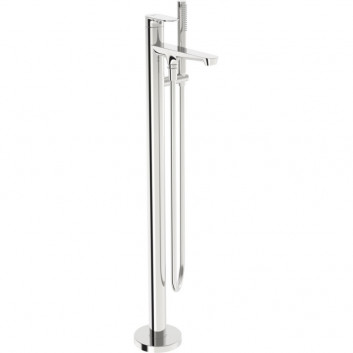 Washbasin faucet HansaGenesis with side handle mieszacza, standing, single lever - chrome