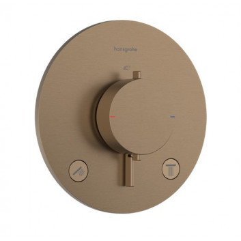 Mixer thermostatic Hansgrohe Ecostat Comfort S, do 2 odbiorników, concealed - chrome