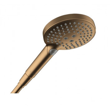 Handshower/ Shower head Hansgrohe Raindance Alive Select S EcoSmart 125 3jet EcoSmart - gold optyczny polerowany