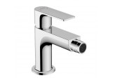 Bidet mixer Hansgrohe Rebris E, single lever z metalowym kompletem odpływowym with pull-rod