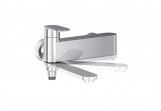 Wall-mounted bath mixer Ravak Chromee II with swivel spout - chrome