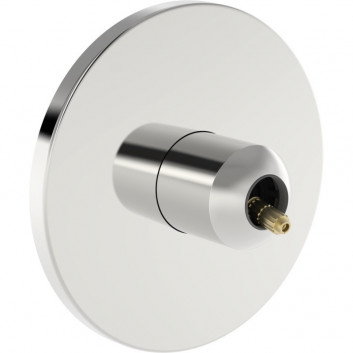 Washbasin faucet HansaGenesis, component wall mounted, spout 20,3 cm - chrome