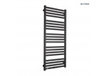 Grzejnik dekoracyjny Oltens Stang 180x20,5 cm - black mat