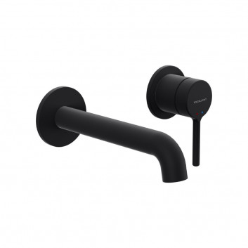 Single lever, concealed washbasin faucet Excellent Keira - black