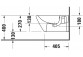 Bidet Duravit D-Code wall hung