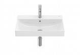 Small washbasin wall mounted Roca Ona 65x46 cm FINECERAMIC® - white