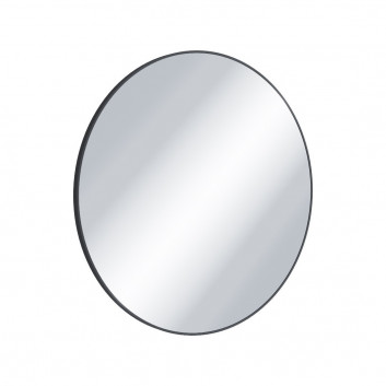 Mirror rectangular Excellent Revia, hanging, 100x50cm, black mat