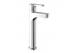 Washbasin faucet tall Roca Atlas single lever Cold Start, chrome - sanitbuy.pl