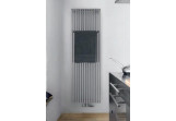 Grzejnik Zehnder Kleo Bar 180x33 cm (z chromed uchwytem for towels) - white