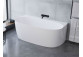 Bowl wc hanging Emporia Nox 49×37 cm, bezrantową, with seat with soft closing Slim - white shine