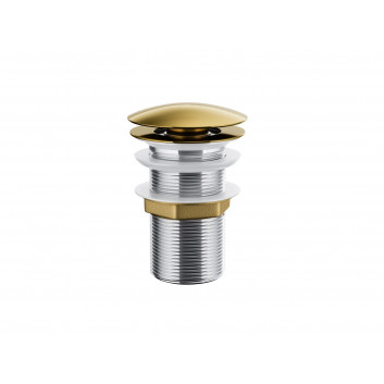 Washbasin faucet Corsan Lugo tall - gold shine