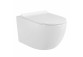 Countertop washbasin Corsan Olvena oval 60x42,5x14,5 cm without pop - white