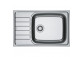 Zlewozmywak Franke Eurostar ETL 611-58 for built-in, jednokomorowy,stainless steel, len