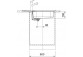 Zlewozmywak Franke Eurostar ETL 611-58 for built-in, jednokomorowy,stainless steel, len