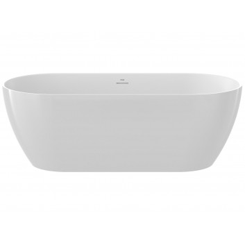 Bathtub freestanding Ravak Solo, acrylic, 178x80cm, white